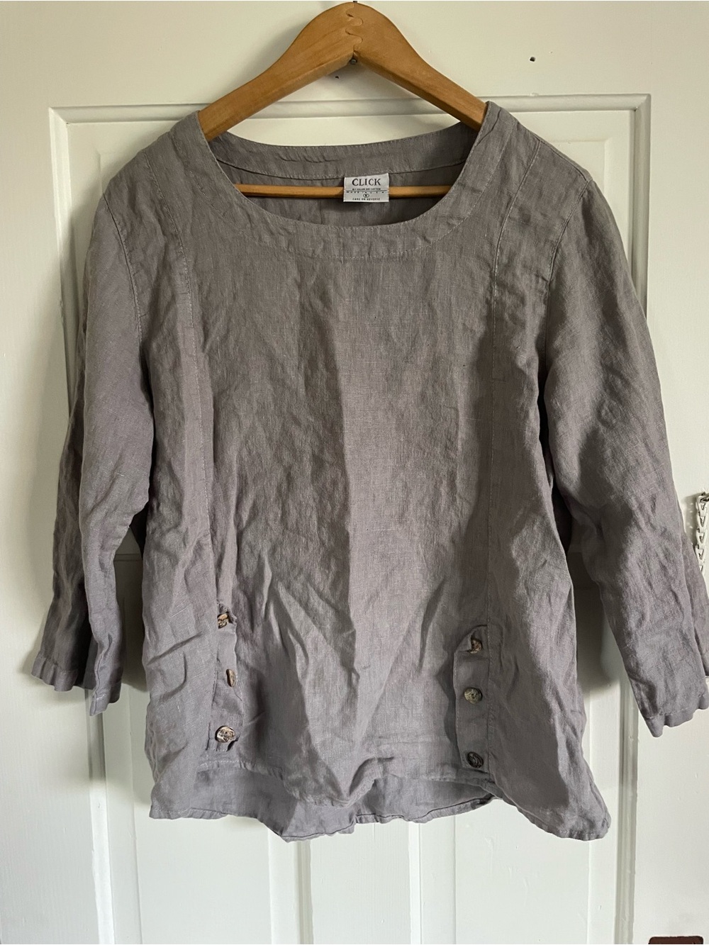 100% Linen Blouse